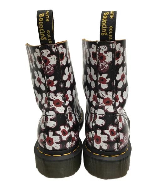 Dr.Martens（ドクターマーチン）Dr.Martens (ドクターマーチン) CORE PRINT 1460 PASCAL / コアプリント パスカル ブラック×ホワイト サイズ:UK4の古着・服飾アイテム