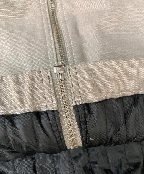 stussy（ステューシー）stussy (ステューシー) Work Jacket Contrast Stitch / ワークジャケットコントラストスティッチ グレー サイズ:Mの古着・服飾アイテム