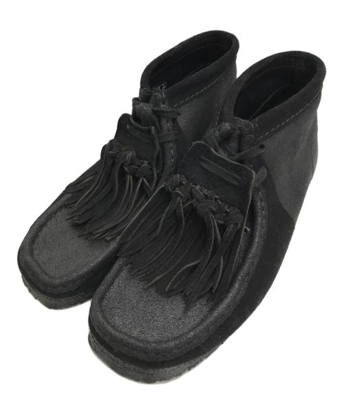 CLARKS（クラークス）CLARKS (クラークス) RECOGNIZE (レコグナイズ) Wallabee Boot Daytona / ワラビーブーツデイトナ ブラック サイズ:26.5cmの古着・服飾アイテム