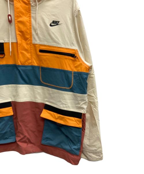 NIKE（ナイキ）NIKE (ナイキ) ハイプ ハイク フーディ ウーブン ジャケット マルチカラー サイズ:XLの古着・服飾アイテム