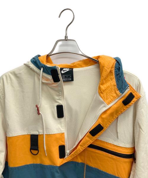 NIKE（ナイキ）NIKE (ナイキ) ハイプ ハイク フーディ ウーブン ジャケット マルチカラー サイズ:XLの古着・服飾アイテム