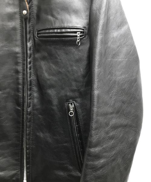 SCHOTT BROS.（ショット）SCHOTT BROS. (ショットブロス) SPECIAL HORSEHIDE TRUCKER JACKET / スペシャルホースハイドトラッカージャケット ブラック サイズ:34の古着・服飾アイテム
