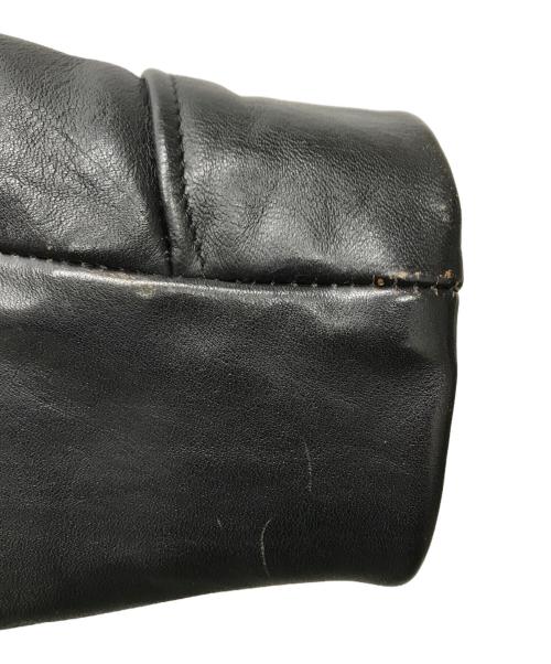 SCHOTT BROS.（ショット）SCHOTT BROS. (ショットブロス) SPECIAL HORSEHIDE TRUCKER JACKET / スペシャルホースハイドトラッカージャケット ブラック サイズ:34の古着・服飾アイテム