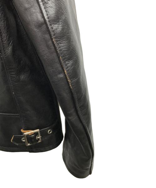 SCHOTT BROS.（ショット）SCHOTT BROS. (ショットブロス) SPECIAL HORSEHIDE TRUCKER JACKET / スペシャルホースハイドトラッカージャケット ブラック サイズ:34の古着・服飾アイテム