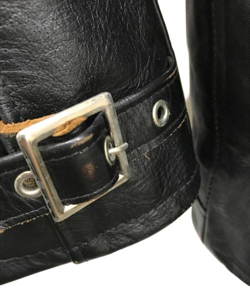 SCHOTT BROS.（ショット）SCHOTT BROS. (ショットブロス) SPECIAL HORSEHIDE TRUCKER JACKET / スペシャルホースハイドトラッカージャケット ブラック サイズ:34の古着・服飾アイテム