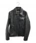 SCHOTT BROS.（ショットブロス）の古着「SPECIAL HORSEHIDE TRUCKER JACKET / スペシャルホースハイドトラッカージャケット」｜ブラック