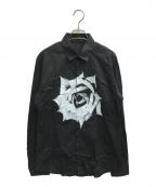 kiryuyrikキリュウキリュウ）の古着「シャツ」｜ブラック