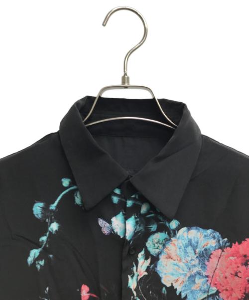 LAD MUSICIAN（ラッドミュージシャン）LAD MUSICIAN (ラッドミュージシャン) DECHINE STANDARD SHIRT INKJET / デシンスタンダードシャツインクジェット ブラック サイズ:44の古着・服飾アイテム