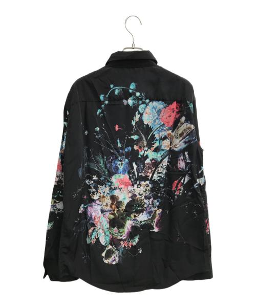 LAD MUSICIAN（ラッドミュージシャン）LAD MUSICIAN (ラッドミュージシャン) DECHINE STANDARD SHIRT INKJET / デシンスタンダードシャツインクジェット ブラック サイズ:44の古着・服飾アイテム