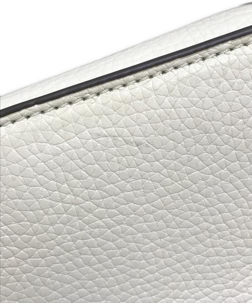 TORY BURCH（トリーバーチ）TORY BURCH (トリーバーチ) 2WAYバッグ アイボリーの古着・服飾アイテム