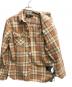 中古・古着 RRL (ダブルアールエル) チェックネルシャツ オレンジ サイズ:M：15000円