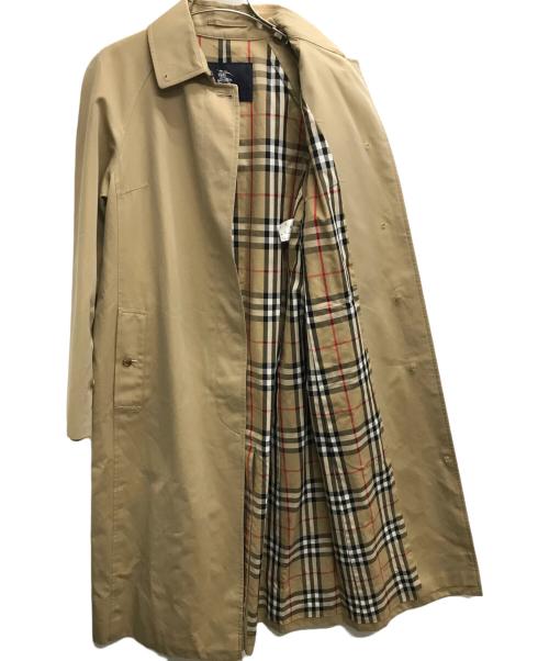 BURBERRY（バーバリー）BURBERRY (バーバリー) 裏ノバチェックステンカラーコート ベージュ サイズ:9の古着・服飾アイテム