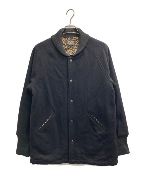 GOOD ROCKIN'（グッドロッキン）GOOD ROCKIN' (グッドロッキン) Melton Car Coat ブラック サイズ:Mの古着・服飾アイテム