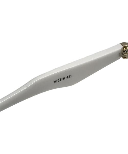 KING’S EYE（キングスアイ）KING’S EYE (キングスアイ) 眼鏡 ホワイト サイズ:57□16の古着・服飾アイテム