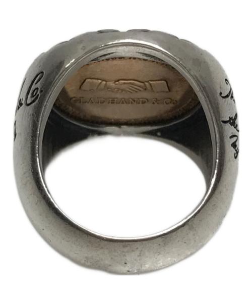 GLAD HAND（グラッドハンド）GLAD HAND (グラッドハンド) 10周年記念リング シルバーカラー サイズ:13号の古着・服飾アイテム