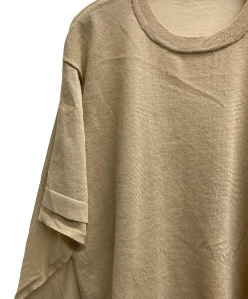 CLANE（クラネ）CLANE (クラネ) MESH PULLOVER SHIRT ベージュ サイズ:1の古着・服飾アイテム