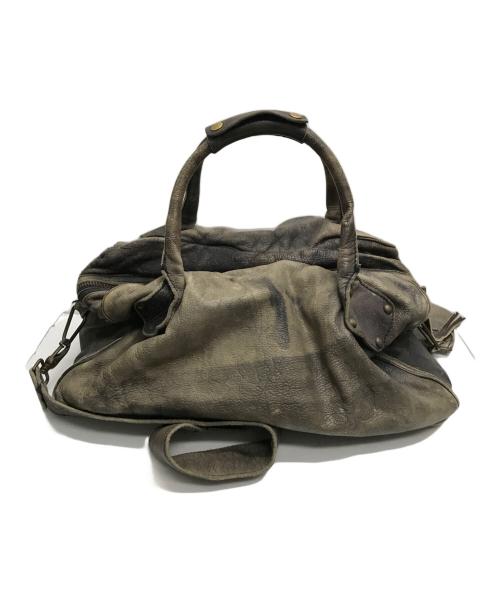 DIESEL（ディーゼル）DIESEL (ディーゼル) ボストンバッグ ブラウンの古着・服飾アイテム
