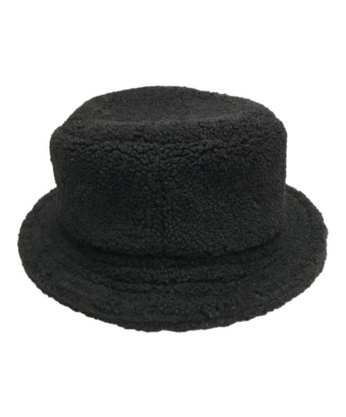 Vivienne Westwood（ヴィヴィアンウエストウッド）Vivienne Westwood (ヴィヴィアンウエストウッド) ボア バケットハット ブラックの古着・服飾アイテム