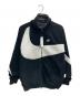 NIKE（ナイキ）の古着「スウッシュ フルジップ ジャケット」｜ブラック