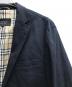 中古・古着 BURBERRY BLACK LABEL (バーバリーブラックレーベル) テーラードジャケット ブラック サイズ:L：4000円