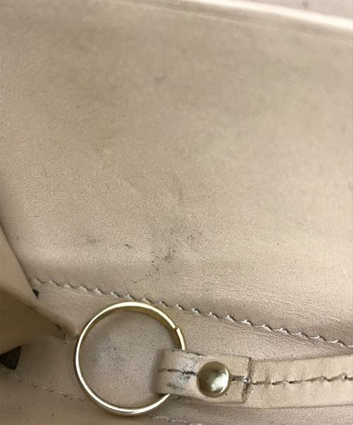 土屋鞄（ツチヤカバン）土屋鞄 (ツチヤカバン) ガゼットコード ファスナースモールウォレット ブラウンの古着・服飾アイテム