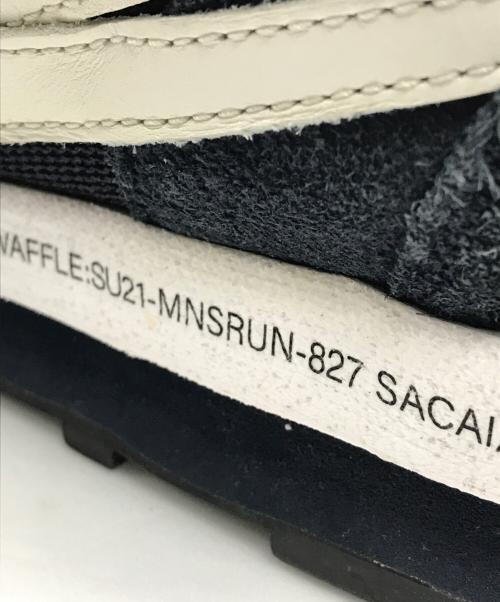 NIKE（ナイキ）NIKE (ナイキ) sacai (サカイ) FRAGMENT DESIGN (フラグメントデザイン) LD Waffle ネイビー サイズ:26.5cmの古着・服飾アイテム