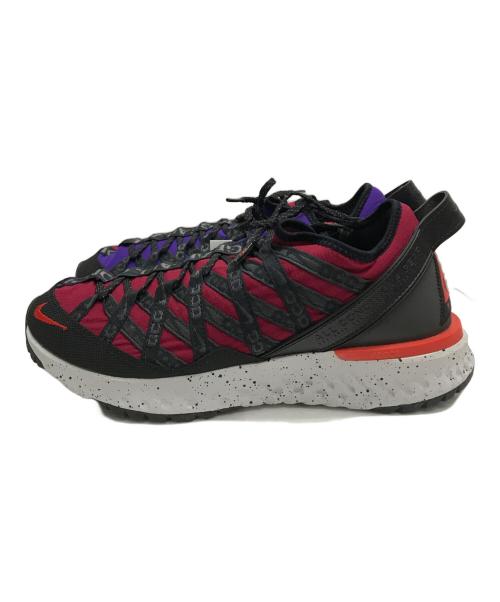 NIKE ACG（ナイキエーシージー）NIKE ACG (ナイキエージーシー) REACT TERRA GOBE レッド×パープル サイズ:28cmの古着・服飾アイテム