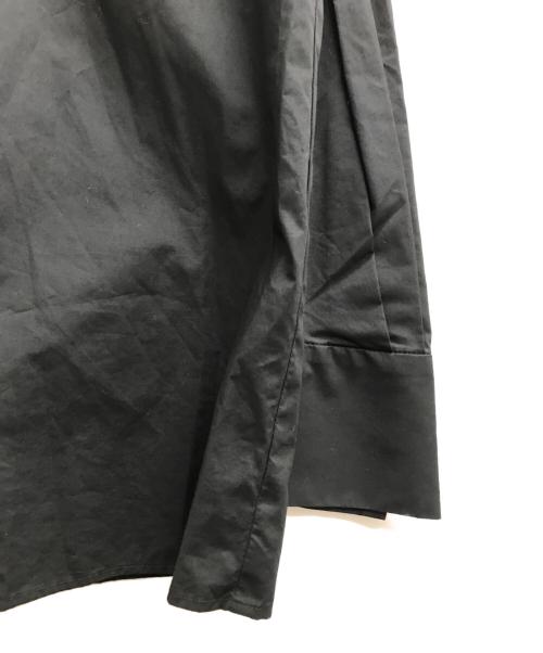 UNITED ARROWS TOKYO（ユナイテッドアローズトウキョウ）UNITED ARROWS TOKYO (ユナイテッドアローズトウキョウ) エンブロイダリーカラー 2WAY ブラウス ブラック サイズ:Freeの古着・服飾アイテム