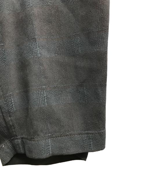 YOKE（ヨーク）YOKE (ヨーク) PLAID JACQUARD EASY PANTS グリーン サイズ:2の古着・服飾アイテム