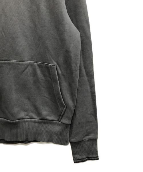 FRED PERRY（フレッドペリー）FRED PERRY (フレッドペリー) Tipped Hooded Sweatshirt (ティップドフーディッドスウェットシャツ) グレー サイズ:Sの古着・服飾アイテム