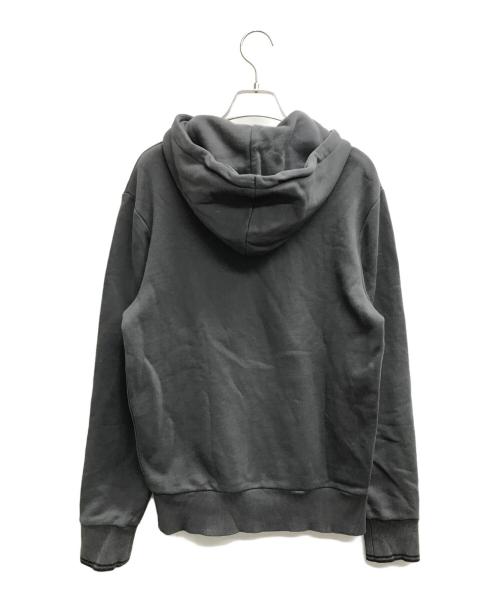 FRED PERRY（フレッドペリー）FRED PERRY (フレッドペリー) Tipped Hooded Sweatshirt (ティップドフーディッドスウェットシャツ) グレー サイズ:Sの古着・服飾アイテム