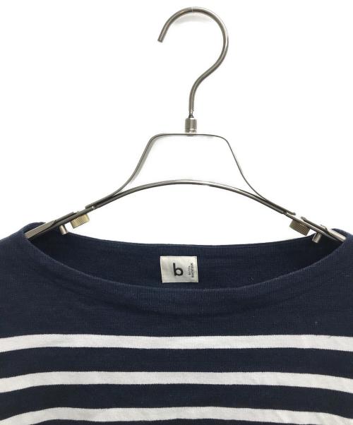 blurhmsROOTSTOCK（ブラームスルーツストック）blurhmsROOTSTOCK (ブラームスルーツストック) Basque Shirt(バスクシャツ) ネイビー サイズ:3の古着・服飾アイテム