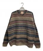 WOOLRICHウールリッチ）の古着「90ｓニット」｜ブラウン