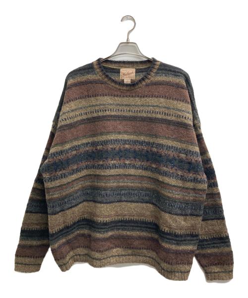 WOOLRICH（ウールリッチ）WOOLRICH (ウールリッチ) 90ｓニット ブラウン サイズ:2XLの古着・服飾アイテム