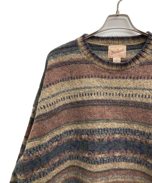 WOOLRICH（ウールリッチ）WOOLRICH (ウールリッチ) 90ｓニット ブラウン サイズ:2XLの古着・服飾アイテム