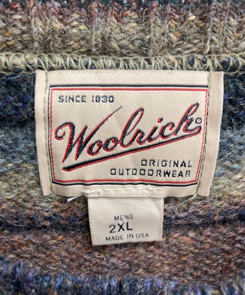 WOOLRICH（ウールリッチ）WOOLRICH (ウールリッチ) 90ｓニット ブラウン サイズ:2XLの古着・服飾アイテム