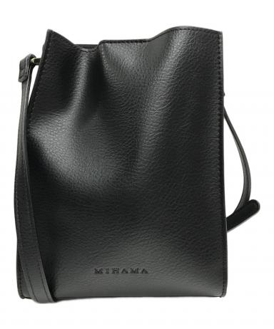mariaさま専用　MIHAMA ミハマ　ショルダーバッグ　ブラック 中古・古着通販】MIHAMA (ミハマ) ミニショルダーバッグ ブラック