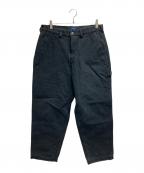 DESCENDANTディセンダント）の古着「ダックペインターパンツ」｜ブラック
