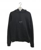 Saint Laurent Parisサンローランパリ）の古着「ロゴプルオーバーパーカー」｜ブラック