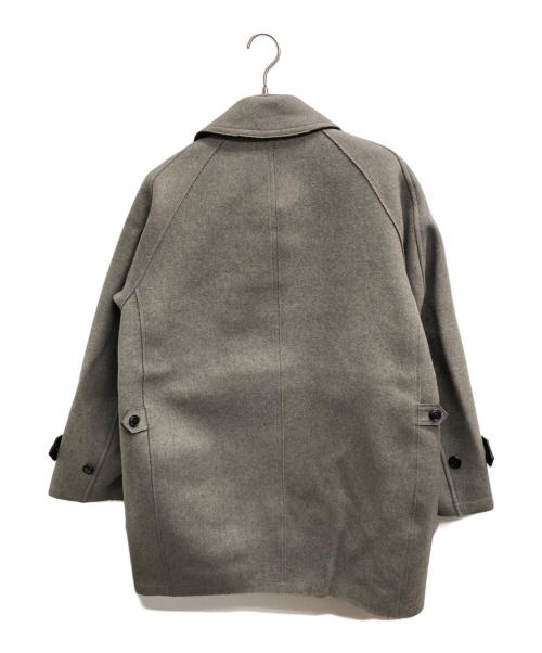 SARTO（サルト）SARTO (サルト) HEAVY WOOL CASHMERE MELTON P-COAT グレー サイズ:Mの古着・服飾アイテム