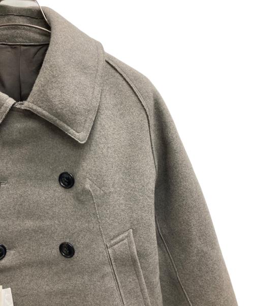 SARTO（サルト）SARTO (サルト) HEAVY WOOL CASHMERE MELTON P-COAT グレー サイズ:Mの古着・服飾アイテム