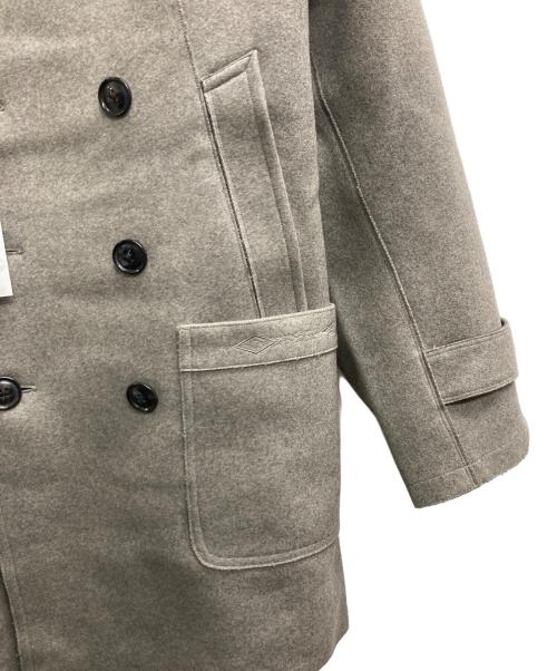 SARTO（サルト）SARTO (サルト) HEAVY WOOL CASHMERE MELTON P-COAT グレー サイズ:Mの古着・服飾アイテム