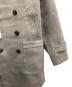 中古・古着 SARTO (サルト) HEAVY WOOL CASHMERE MELTON P-COAT グレー サイズ:M：60000円