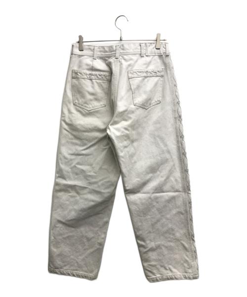 SARTO（サルト）SARTO (サルト) ヘビーコットンキャンバストップパンツ ライトグレー サイズ:Lの古着・服飾アイテム