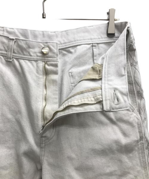 SARTO（サルト）SARTO (サルト) ヘビーコットンキャンバストップパンツ ライトグレー サイズ:Lの古着・服飾アイテム