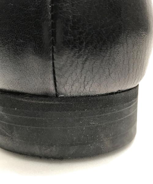 MARGARET HOWELL idea（マーガレット ハウエル アイディア）MARGARET HOWELL idea (マーガレット ハウエル アイディア) ストラップフラットパンプス ブラック サイズ:24cmの古着・服飾アイテム