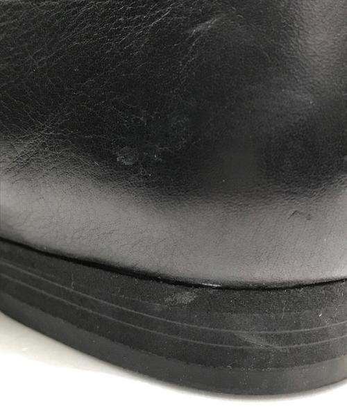 MARGARET HOWELL idea（マーガレット ハウエル アイディア）MARGARET HOWELL idea (マーガレット ハウエル アイディア) ストラップフラットパンプス ブラック サイズ:24cmの古着・服飾アイテム