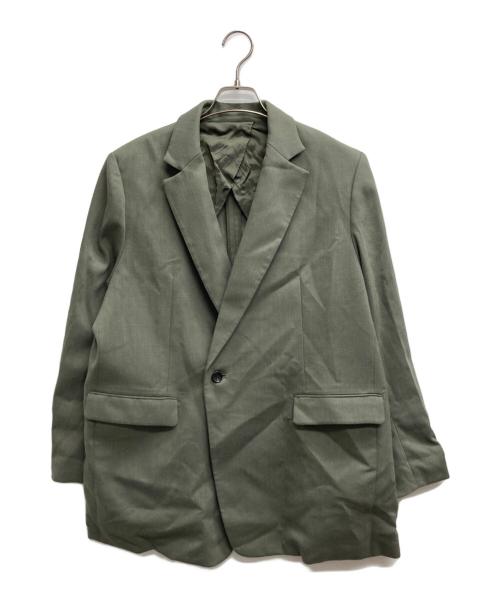 Lui's（ルイス）Lui's (ルイス) 1Bテーラードジャケット グリーン サイズ:Sの古着・服飾アイテム