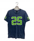 stussyステューシー）の古着「プリントTシャツ」｜ネイビー