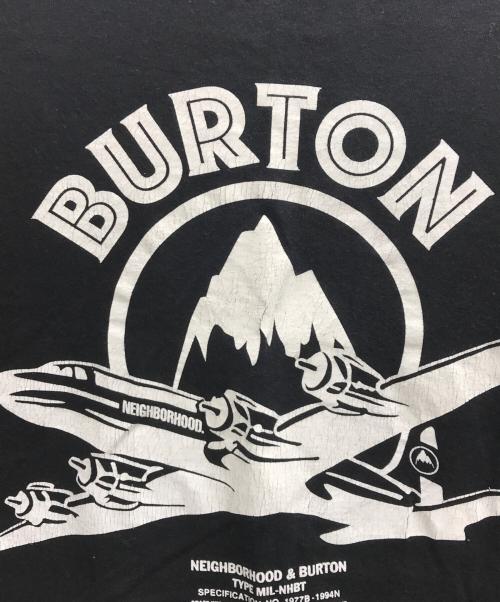 NEIGHBORHOOD（ネイバーフッド）NEIGHBORHOOD (ネイバーフッド) 飛行機プリントカットソー ブラック サイズ:XLの古着・服飾アイテム